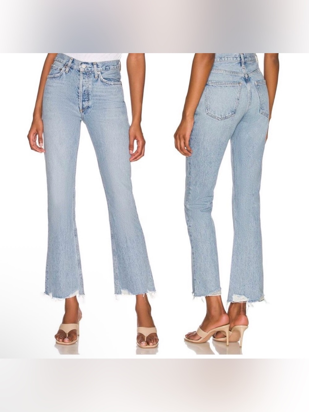 Agolde relaxed boot  crop 29 Jean‎